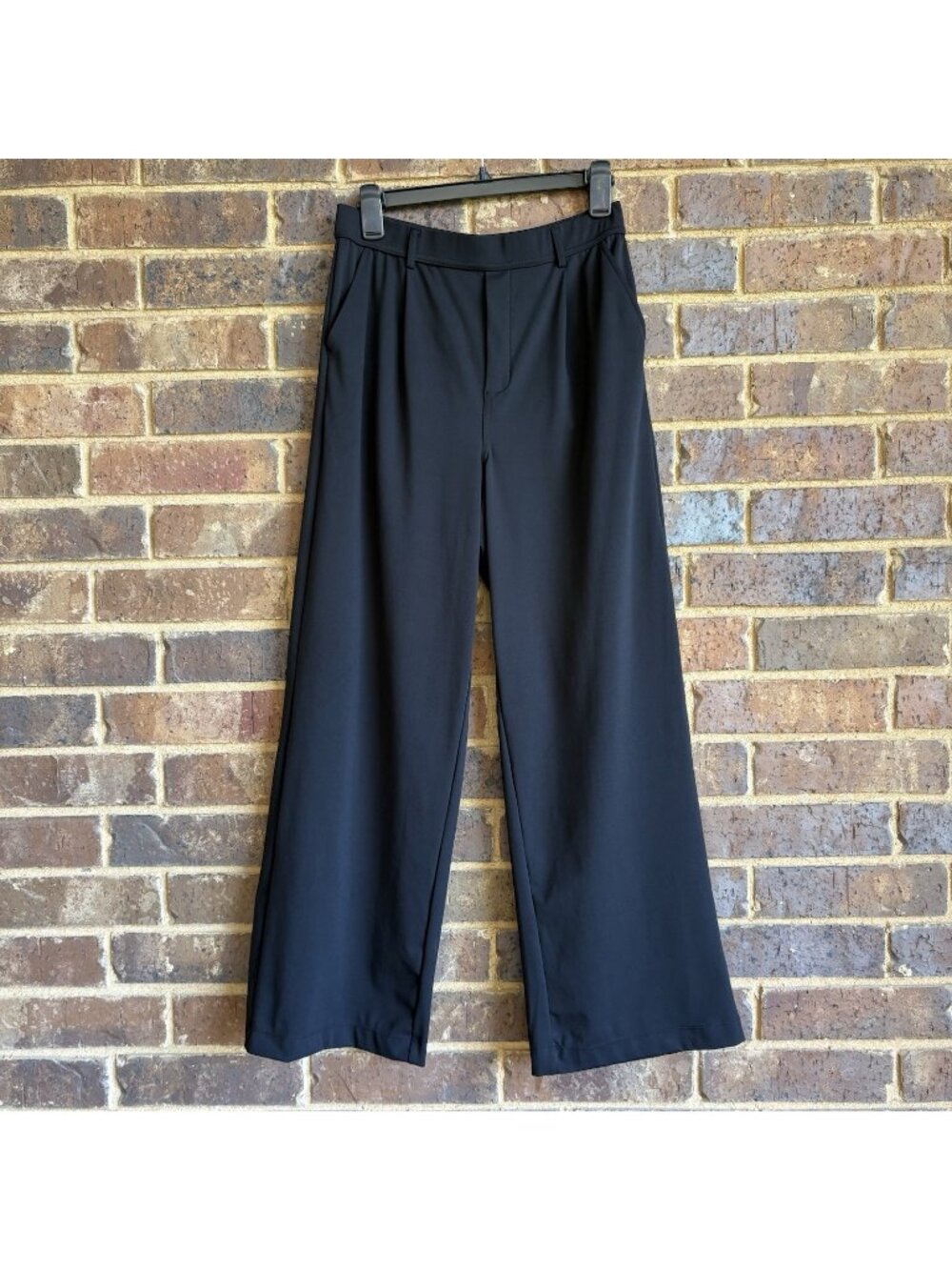 Halara Flex™ DayStretch High Waisted Straight Leg Work Pants Size M Reg Black